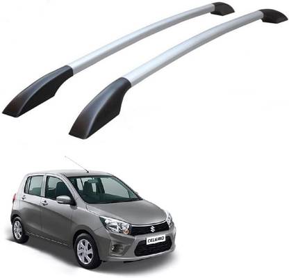 CARXTREME Celerio Roof Rail Silver Car Spoiler