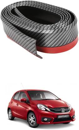 PROEDITION Universal Strip Splitter Spoiler Side Skirt Black for Car Truck For Brio Matte, Glossy Honda Brio Rear Garnish