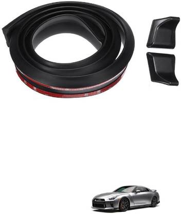 PROEDITION Rear Strip Splitter Spoiler Side Skirt Rubber Carbon FiberFor GTR Matte, Glossy Nissan Universal For Car Rear Garnish