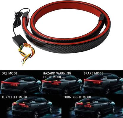 EMPEROR KING LED Car Brake Light/Turn Signal Indicator/DRL Universal All Type Sedan Cars-09 Car Spoiler