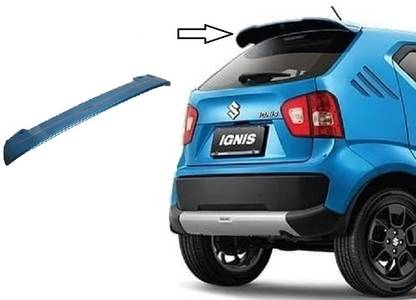 SKT Car Spoiler for Maruti Suzuki IGNIS for Year 2016-2023 Models in Tinsel Blue-3 Car Spoiler