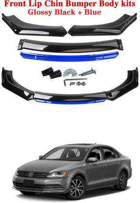 XZRTZ Car Front Bumper Spoiler Splitter Body Kit Side Skirt Front Bumper Guard 513 Matte, Glossy Volkswagen Jetta Front Garnish