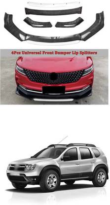 XZRTZ Car Front Bumper Spoiler Splitter Body Kit Side Skirt Front Bumper Guard 968 Matte, Glossy Renault Duster Front Garnish