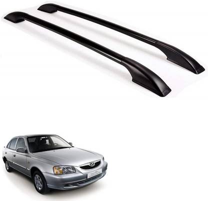 CARXTREME Hyundai Accent Roof Rack Black Car Spoiler