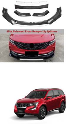 XZRTZ Car Front Bumper Spoiler Splitter Body Kit Side Skirt Front Bumper Guard 899 Matte, Glossy Mahindra XUV 500 Front Garnish