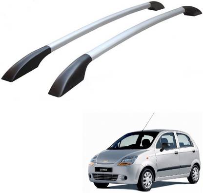 CARXTREME Silver Chevy Spark Roof Rack (Onwards 2012) Car Spoiler