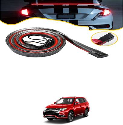 PRTEK Car Spoiler with Red LED Brake Light 47.2" Trunk Spoiler Lip forOutlander Car Spoiler