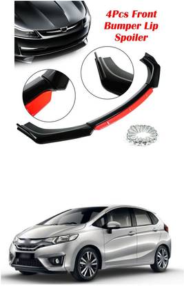 XZRTZ Car Front Bumper Spoiler Splitter Body Kit Side Skirt Front Bumper Guard 587 Matte, Glossy Honda Jazz Front Garnish