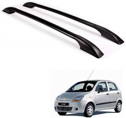 CARXTREME Black Chevy Spark Roof Rack (Onwards 2012) Car Spoiler