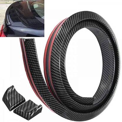 LAVITRA Universal Rear Trunk Spoiler Wing Lip with 3M Tape Car Spoiler