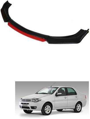 XZRTZ Car Front Bumper Spoiler Splitter Body Kit Side Skirt Front Bumper Guard 573 Matte, Glossy Fiat Siena Front Garnish
