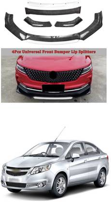 XZRTZ Car Front Bumper Spoiler Splitter Body Kit Side Skirt Front Bumper Guard 813 Matte, Glossy Chevrolet Sail Front Garnish