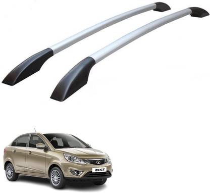 CARXTREME Tata Zest Roof Rail Silver CX67 Car Spoiler