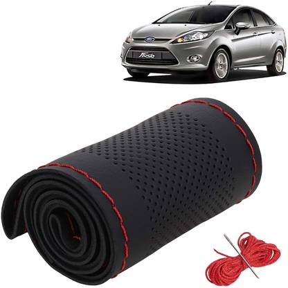 Kingsway Hand Stiched Steering Cover For Ford Fiesta