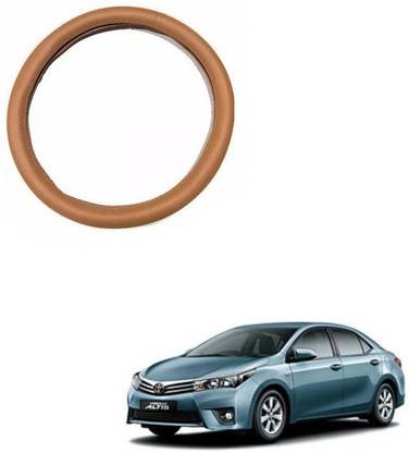 RKPSP Hand Stiched Steering Cover For Universal For Car Corolla