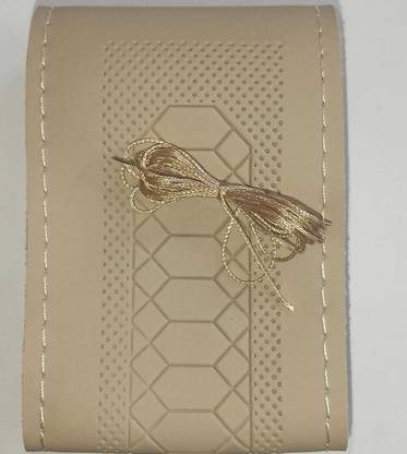 POOJATRADERSSS Hand Stiched Steering Cover For Honda, Hyundai Bolero, Beat, Creta, Eon, Fortuner