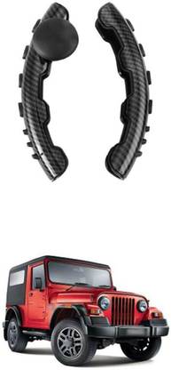 PRTEK Hand Stiched Steering Cover For Mahindra Thar