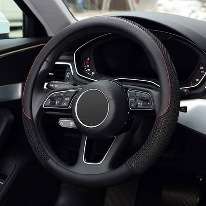 Edylinn Hand Stiched Steering Cover For Universal For Car NA