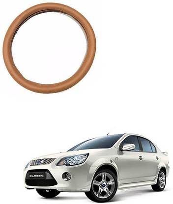 RKPSP Hand Stiched Steering Cover For Universal For Car Fiesta Old