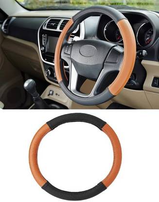 Edyline Hand Stiched Steering Cover For Universal For Car NA