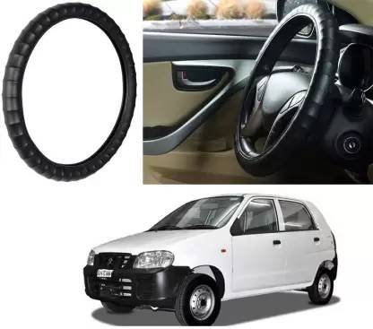 GS Grow n Shine Hand Stiched Steering Cover For Maruti 800