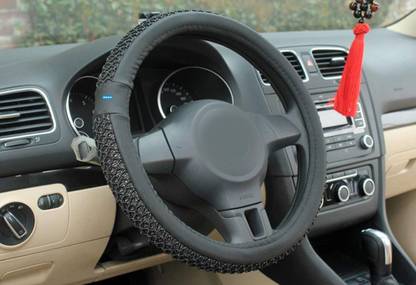 Edylinn Hand Stiched Steering Cover For Universal For Car NA