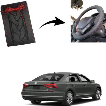 Autoinnovation Hand Stiched Steering Cover For Volkswagen Passat