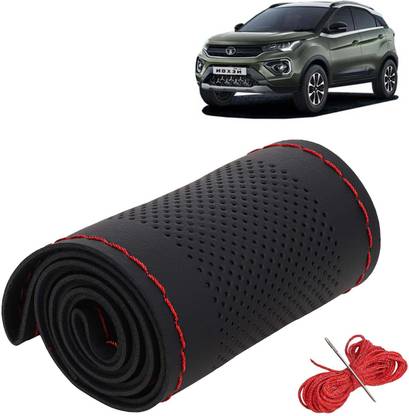 Kingsway Hand Stiched Steering Cover For Tata Universal For Car