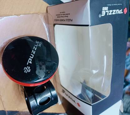 Motopex Puzzle 360 Degree Car Steering Knob For Toyota Land Cruiser-Red Vehicle Steering Wheel For Cars, Heavy Vehicles