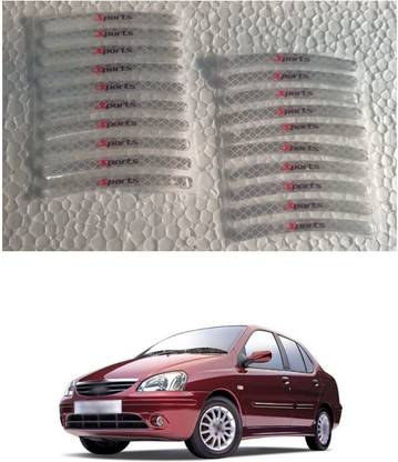 PECUNIA Universal for vehicle Reflective Wheel Rim Stripe Decal Sticker 476 6 mm x 6 m Silver Reflective Tape