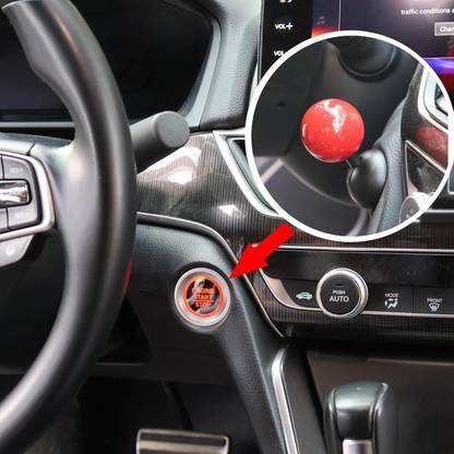 Whipbird Car Push to Start Button Joystick Car Grab handle