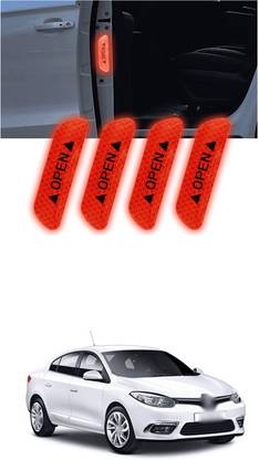 LOVMOTO Universal Car Open Reflective Warning Stickers Q542 5 mm x 5 m Red Reflective Tape
