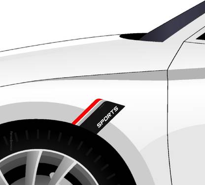 Piston Graphics Sticker & Decal for Car