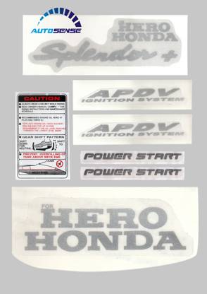 AUTOSENSE Sticker & Decal for Bike