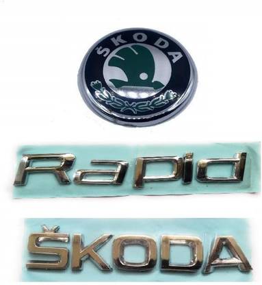 RAPID EMBLEM LOGO MONOGRAM Emblem for Car