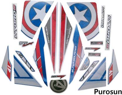 Purosun Sticker & Decal for Scooter