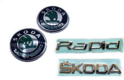 RAPID EMBLEM LOGO MONOGRAM Emblem for Car