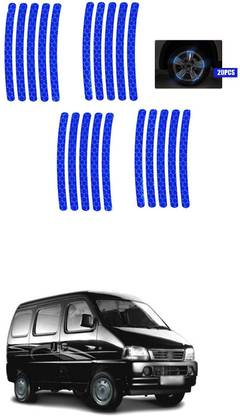 PROEDITION Universal for vehicle Reflective Wheel Rim Stripe Decal Sticker 174 6 mm x 6 m Blue Reflective Tape