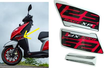 DECAL ARTISTRY Sticker & Decal for Scooter