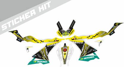 CR Decals Designs Wrap for Bike