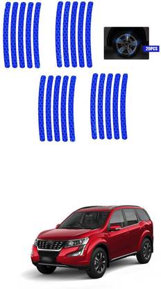 PECUNIA Universal for vehicle Reflective Wheel Rim Stripe Decal Sticker 125 6 mm x 6 m Blue Reflective Tape