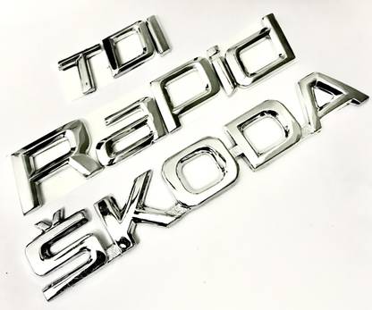 RAPID EMBLEM LOGO MONOGRAM Emblem for Car