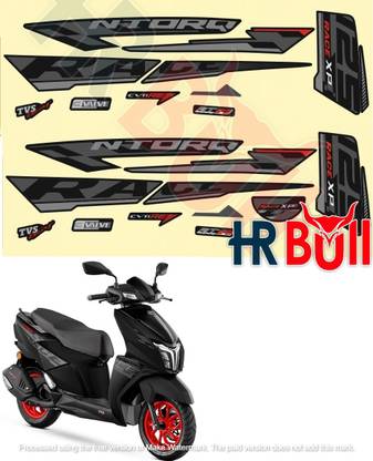HRBull Sticker & Decal for Scooter