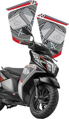 Scooter Modify Sticker Grayfixx Sticker & Decal for Scooter Price in India - Buy Grayfixx ...