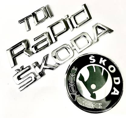 RAPID EMBLEM LOGO MONOGRAM Emblem for Car