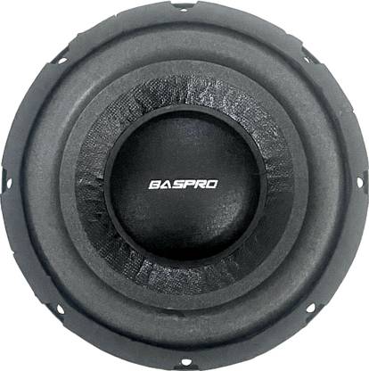 BASPRO SW-802 8" Subwoofer Half Presh Pulp Cone Technology 4-ohms with 1100W Peak Power Subwoofer