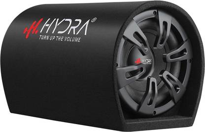 Hydra HY-SONIC 8ABT 8 Inch Active car bass tube with Inbuilt Amplifier Powered Subwoofer Subwoofer