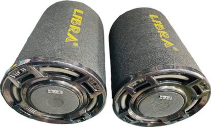 LIBRA LM-09 Libra 8" Inch Dual BassTube with Imported Bass Tube (Passive) Pack of 2 Subwoofer