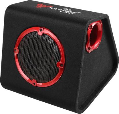 TOYOTONE TTA-E8 2000 Watt 8-Inch Active Enclosure For Cars with Inbuilt Amplifier Subwoofer