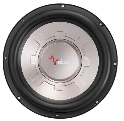 Zeba BLAZE-10X Chromium 10 Inch Single Magnet | Deep Bass for Car Audio Subwoofer